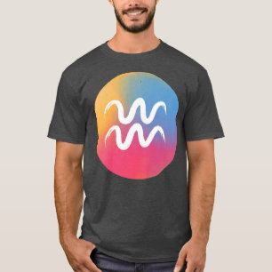 Womens Aquarius Zodiac Horoskop Astrologie Premium T-Shirt