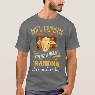 Womens Aries Ostrologie Horoskop Oma T-Shirt