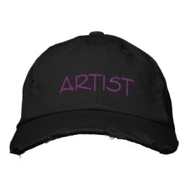 Womens ARTIST Cap Bestickte Kappe
