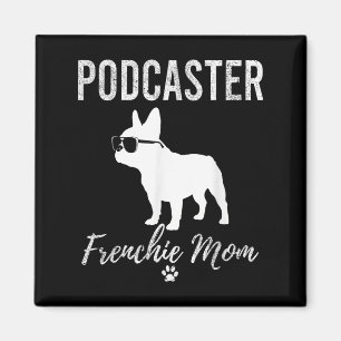 Womens Aster Frenchie Mama Shirt Funny Dog Lover G Magnet