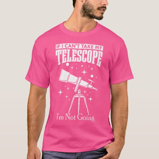 Womens Astronomer Astronomie Telescope Space T-Shirt (Vorderseite)