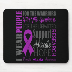 Womens Ataxia Neurological Sickness Awareness for Mousepad