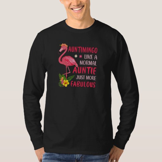 Womens Auntimingo Like a Normal Aunt Just More Fab T-Shirt (Vorderseite)