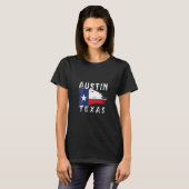 Womens Austin Texas Austin Texas TX Souvenirs V T-Shirt (Vorne ganz)