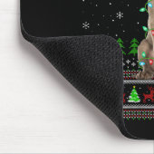 Womens Australian Cattle Dog Ugly Christmas Sweate Mousepad (Ecke)