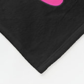 Womens Awareness Lama Im Oktober tragen wir Pink B Fleecedecke (Ecke)