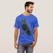 Womens awF Black Bird Crow Funny Bird Cawing Grung T-Shirt (Vorne ganz)