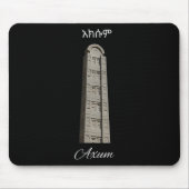 Womens Axum Rock-Hewn Monuments Souvenir - Alt Mousepad (Vorne)