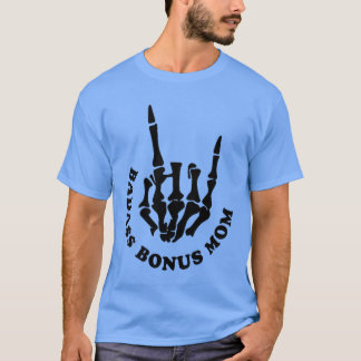 Womens Badass Bonus Mom Funny Mothers Dayrendy Ste T-Shirt