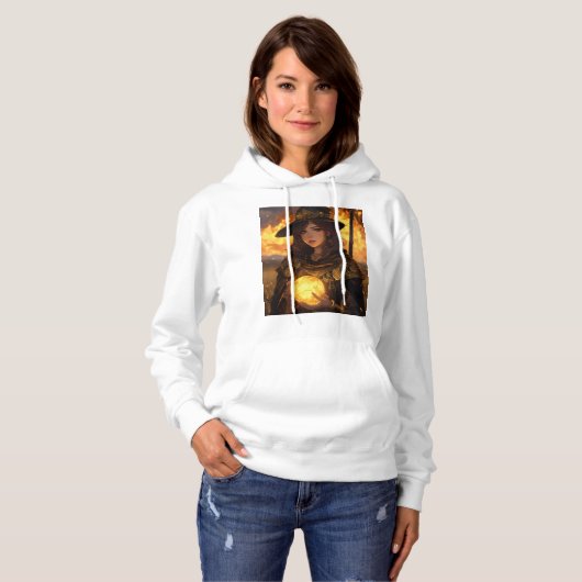 Women's Basic Hooded Sweatshirt (Vorne ganz)
