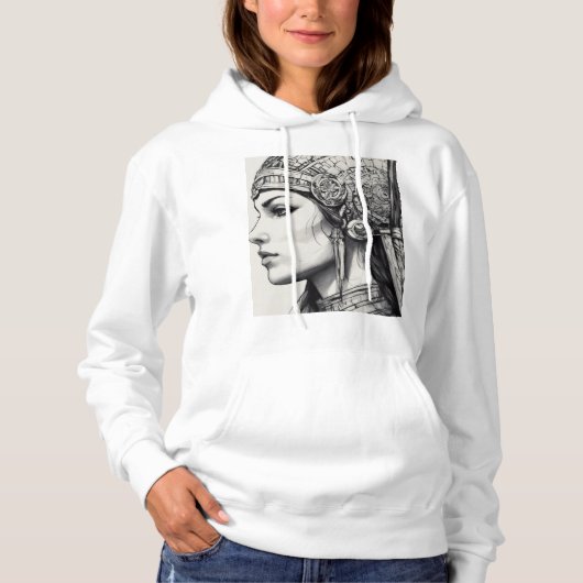 Women's Basic Hooded Sweatshirt (Vorderseite)