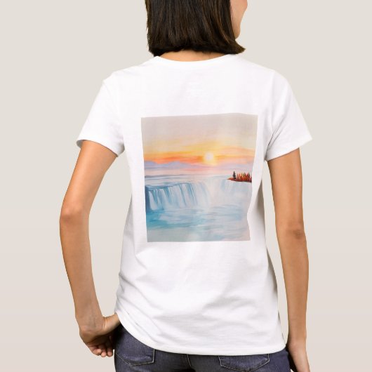 Womens Basic T-Shirt (Rückseite)
