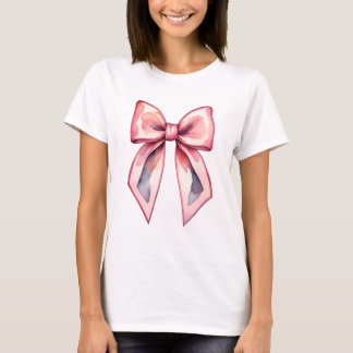Womens Basic T - Shirt Rosa Bug