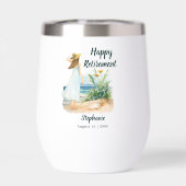 Womens Beach and Blume Themed Retirement Party (Rückseite)