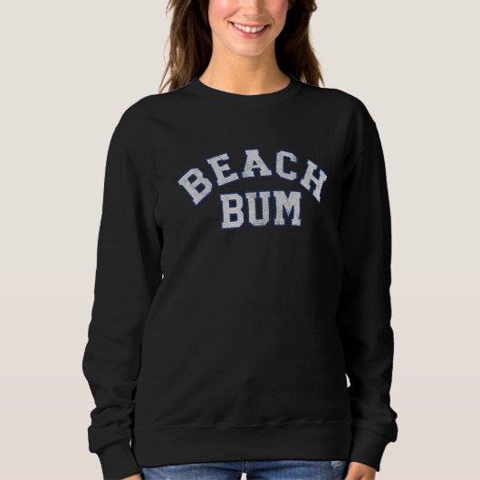 Womens Beach Bum Sweatshirt (Vorderseite)