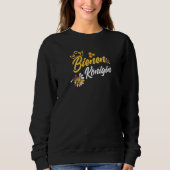 Womens Bee Queen   Sweatshirt (Vorderseite)