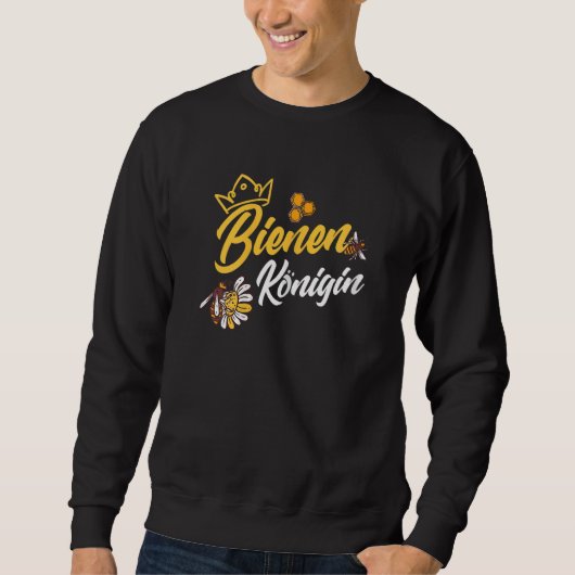 Womens Bee Queen Sweatshirt (Vorderseite)