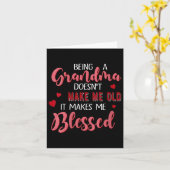 Womens Being A Grandma Doesn't Make Me Old It Make Karte (Gelbe Blume)