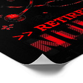 Womens Being Nurse Is A Choice Being A Retired Nur Poster (Ecke)