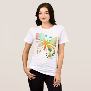Women's Bella Leinwand Jersey V-Neck T - Shirt von