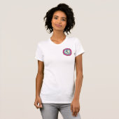 Women's Bella+Leinwand Slim Fit T - Shirt JLA Logo (Vorne ganz)