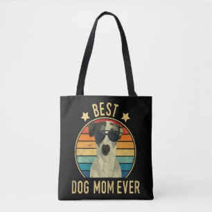 Womens Best Dog Mom Ever Italian Greyhound Mors Tasche