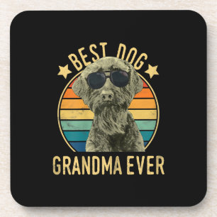 Womens Best Dog Oma Ever Giant Schnauzer Getränkeuntersetzer