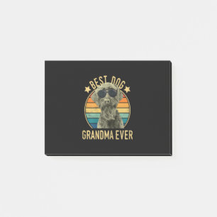Womens Best Dog Oma Ever Giant Schnauzer Post-it Klebezettel