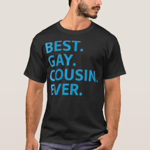 Womens Best Gay Cousin je VNeck T-Shirt