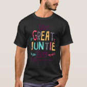 Womens Best Great Auntie Ever Mother's Day T-Shirt (Vorderseite)