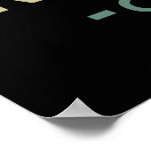 Womens Best Nana je Oma-Geschenk Poster (Ecke)