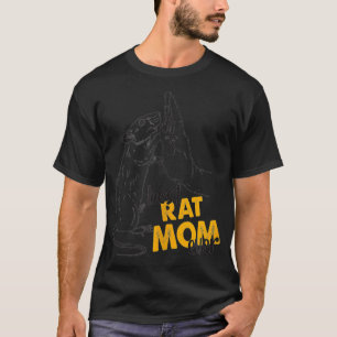 Womens Best Rat Mama Ever Beste Rat Mama Rat T-Shirt