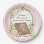 Women's Bible Study | Spring Flowers Pappteller (Vorderseite)