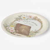 Women's Bible Study | Spring Flowers Pappteller (Schrägansicht)