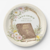 Women's Bible Study | Spring Flowers Pappteller (Vorderseite)