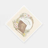 Women's Bible Study | Spring Flowers Serviette (Ecke)