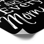 Womens Bible Verse Quote Gift His Mercies Are New  Poster (Ecke)