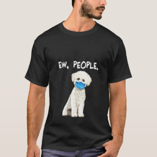 Womens Bichons tauchen auf, wenn Menschen Gesichts T-Shirt