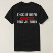 Womens Biden Babble Tshirt Ehgk Iof Ridfn Tocr Jul (Design vorne)