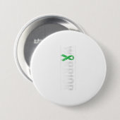 Womens Bile Duct Cancer Warrior Gallbladder Awa Button (Vorne & Hinten)
