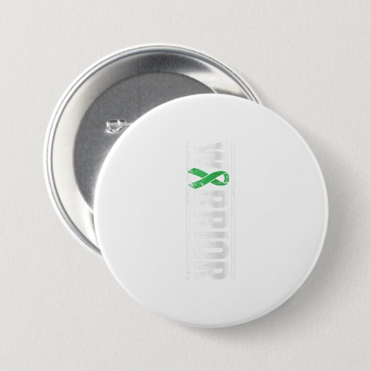 Womens Bile Duct Cancer Warrior Gallbladder Awa Button (Vorne & Hinten)