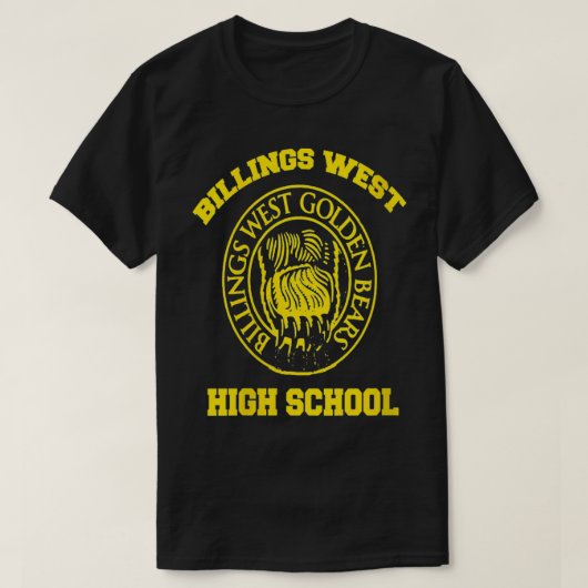 Womens Billings West High School T-Shirt (Design vorne)