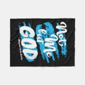 Womens Blessed Carlo Acutis Prayer Not Me Catholic Fleecedecke (Vorderseite (Horizontal))