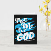 Womens Blessed Carlo Acutis Prayer Not Me Catholic Karte (Gelbe Blume)