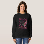 Womens Blessed To Be Called Memaw Cute Girls Women Sweatshirt (Vorne ganz)