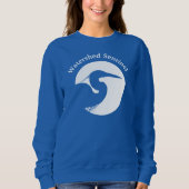 Women's blue sweatshirt (Vorderseite)