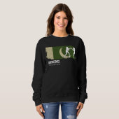 Womens Boxing Pakistan Combat Sports Fighter Boxin Sweatshirt (Vorne ganz)