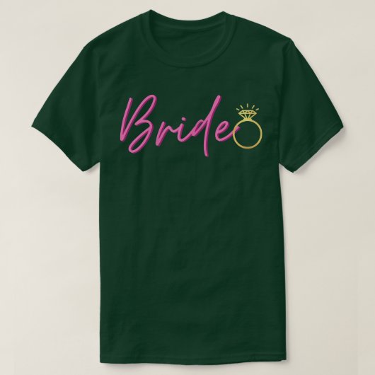 Womens Bride hen Party T-Shirt (Design vorne)