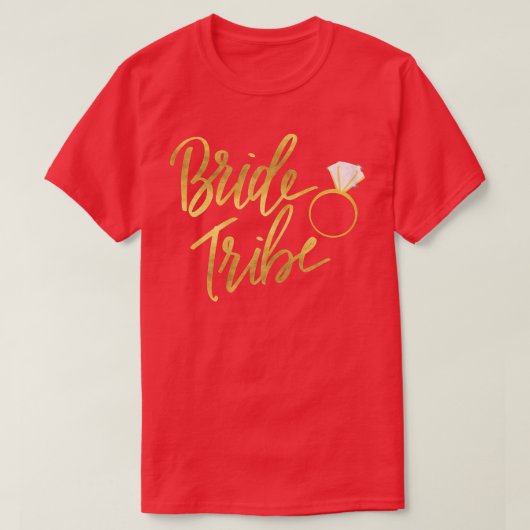 Womens Bride Tribe T-Shirt (Design vorne)