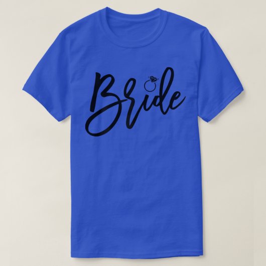 Womens Bride With Ring Graphics T-Shirt (Design vorne)